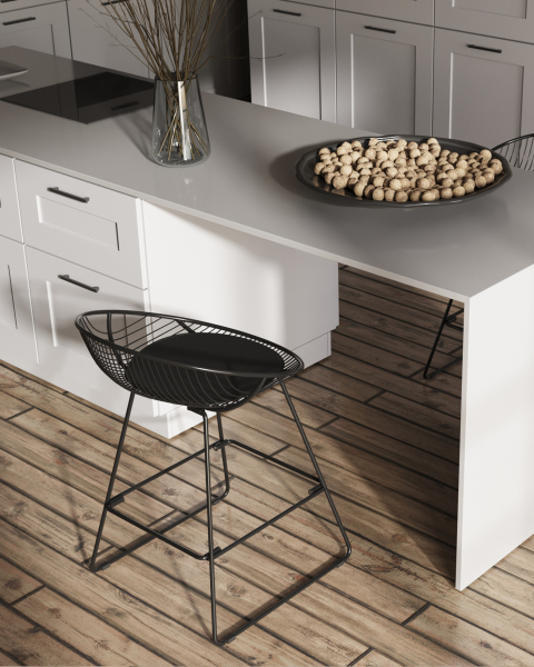 Полубарный стул Ufo UFO-24A-P11 BL/BL