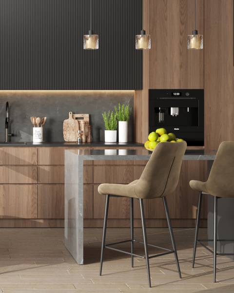 Полубарный стул Флекс AV 405-N07-08(PP)