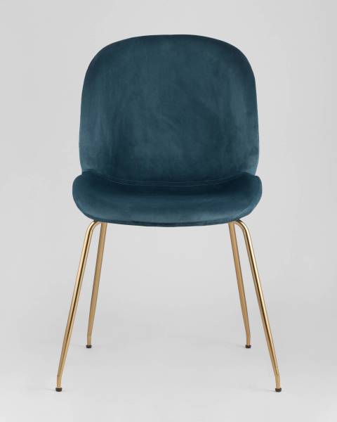 Обеденный стул Beetle 8329 VELVET BLUE