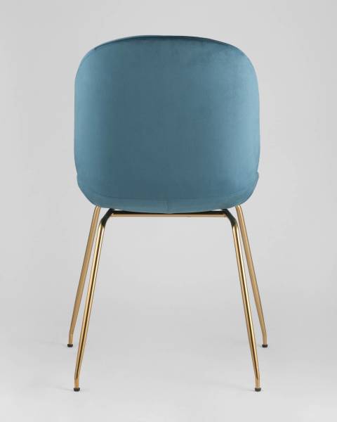 Обеденный стул Beetle 8329 VELVET BLUE