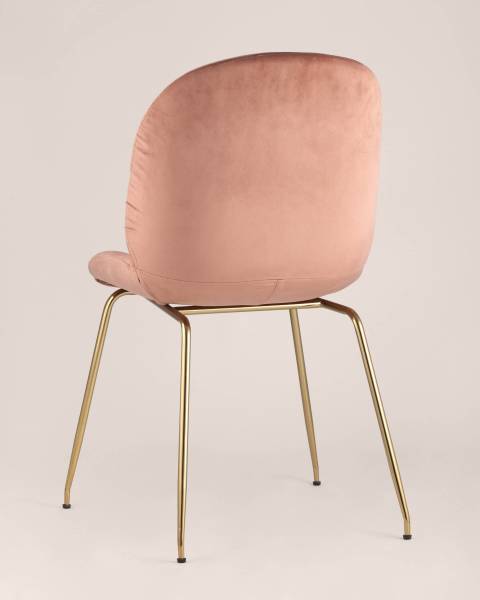 Обеденный стул Beetle 8329 VELVET DARK PINK