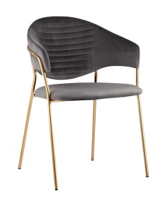 Обеденный стул Эвита FDC8022 DARK GREY FUT-81