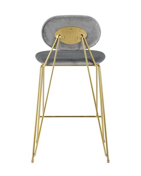 Полубарный стул Элис FDC8001 LIGHT GREY FUT-79