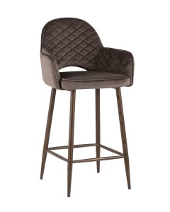 Полубарный стул Венера диамант MC16-2YSC VELVET HLR-49 DUAL