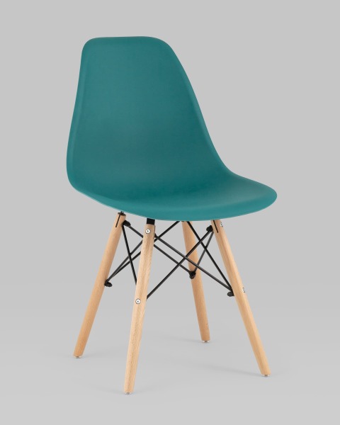 Комплект стульев Style DSW Y801 dark green X4