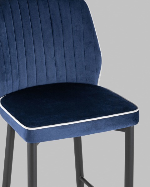 Полубарный стул Лоренс MC72C VELVET HLR-64/HLR-13 EdgeDUAL