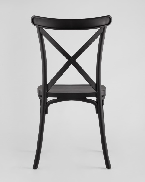 Стул пластиковый Кроссбэк Y030 black