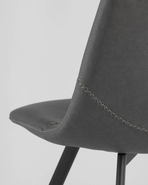 Обеденный стул Саксон SAXON PU GREY