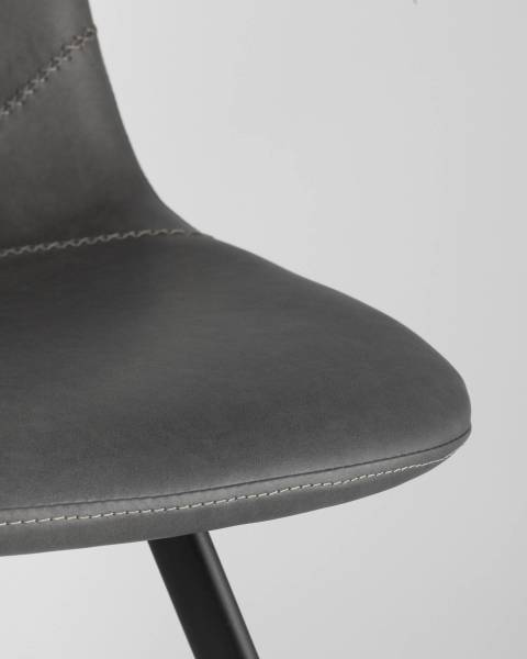 Обеденный стул Саксон SAXON PU GREY