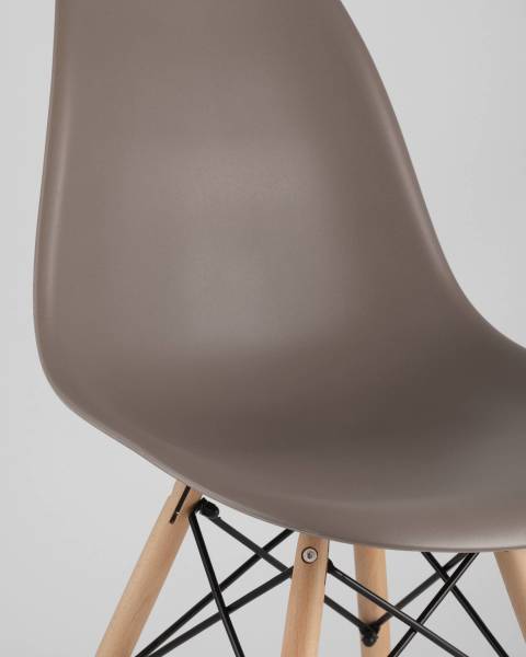 Обеденный стул DSW 8056PP WARM GREY