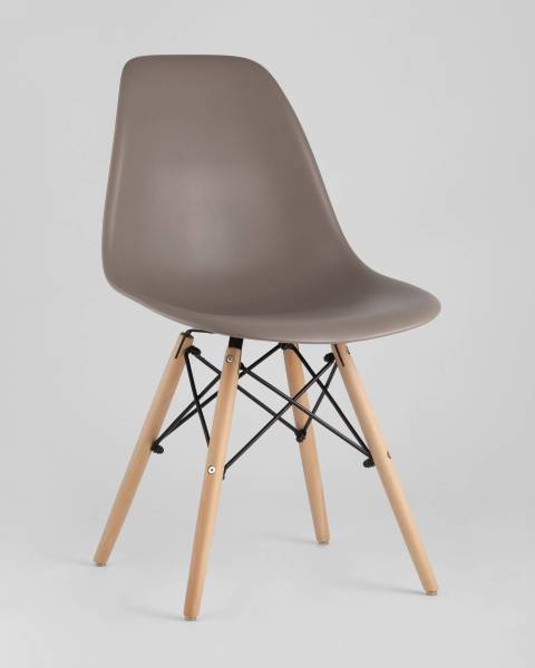 Обеденный стул DSW 8056PP WARM GREY