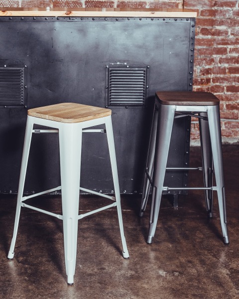 Барный стул Tolix YD-H765-W LG-02