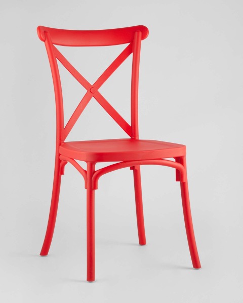 Стул пластиковый Кроссбэк Y030 red