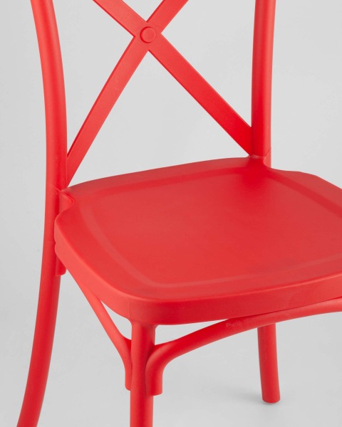 Стул пластиковый Кроссбэк Y030 red