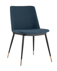 Обеденный стул Мелисса FDC8028 DARK BLUE ORL-19