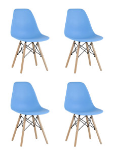 Обеденный стул Style DSW Y801 light blue X4
