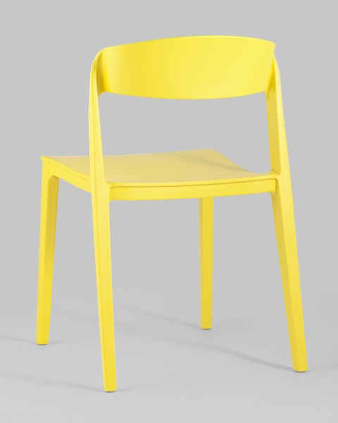 Стул пластиковый Moris SL-7089 yellow 60131