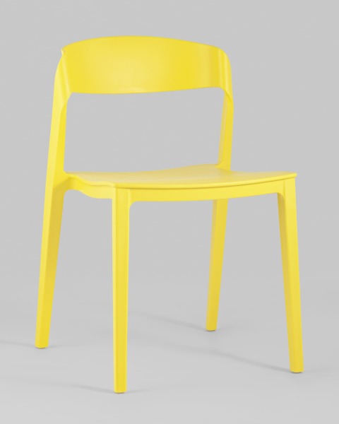 Стул пластиковый Moris SL-7089 yellow 60131