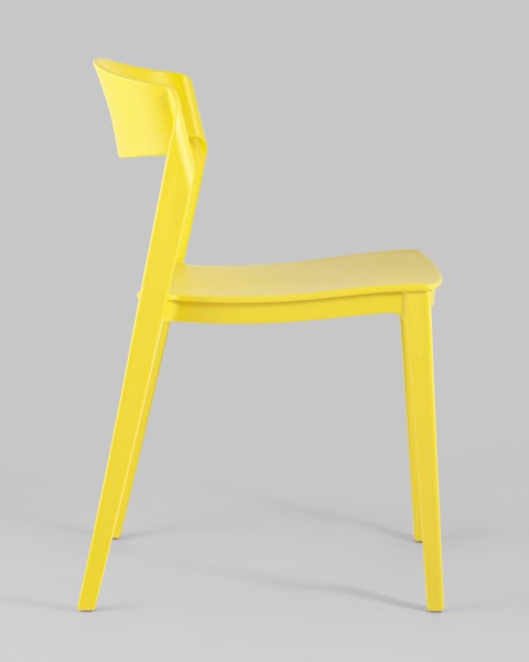 Стул пластиковый Moris SL-7089 yellow 60131