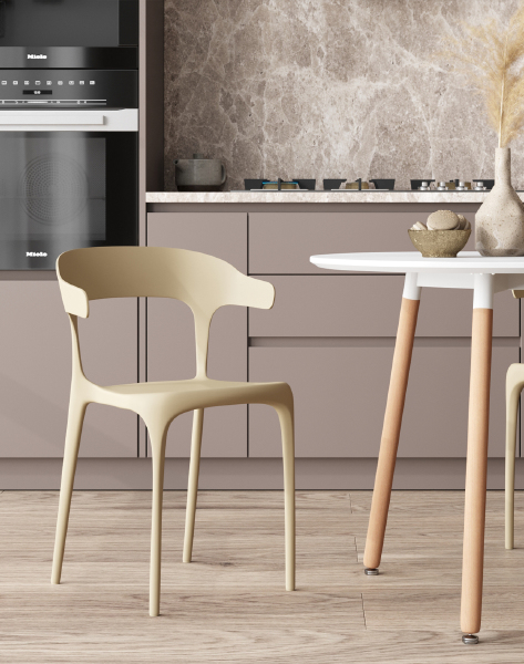 Стул пластиковый Neo Y822 beige