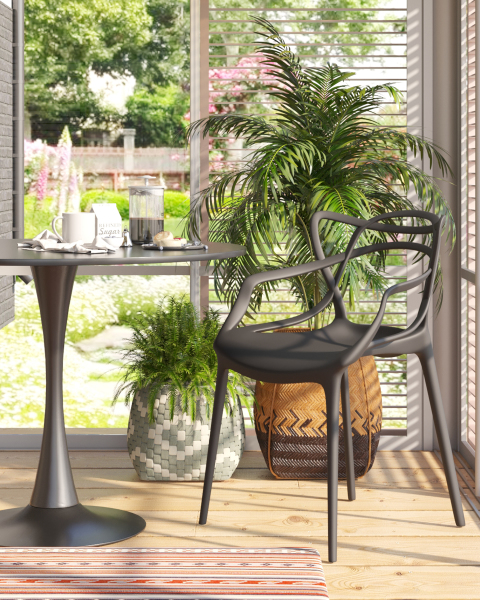 Стул пластиковый Masters Y824 black