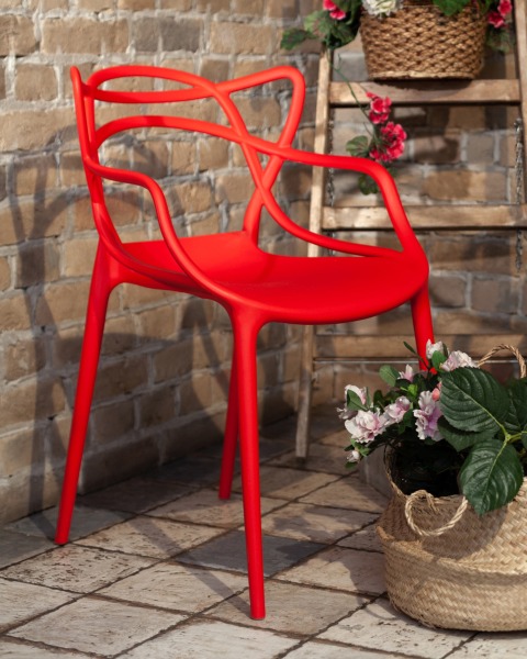 Стул пластиковый Masters Y824 red