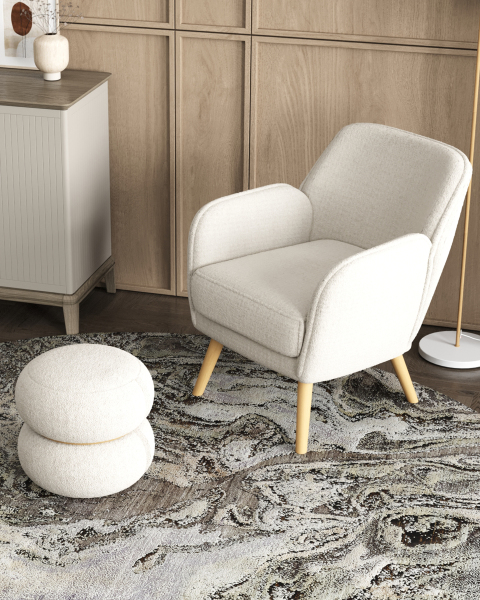 Кресло Ричи QH-8298K 1859-01 white