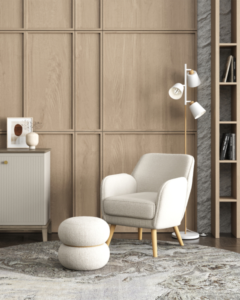 Кресло Ричи QH-8298K 1859-01 white