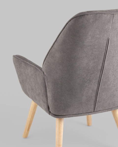 Кресло Стерн QH-8857SKP 263-25 grey