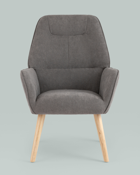 Кресло Стерн QH-8857SKP 263-25 grey