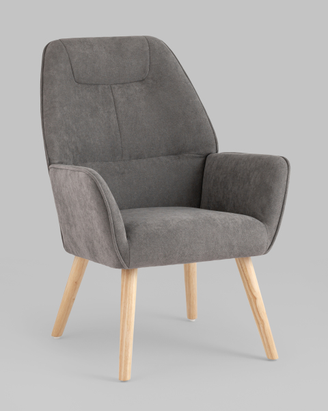Кресло Стерн QH-8857SKP 263-25 grey