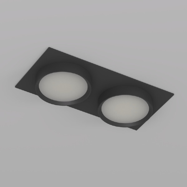 Встраиваемый светильник Flat DK2092-BK