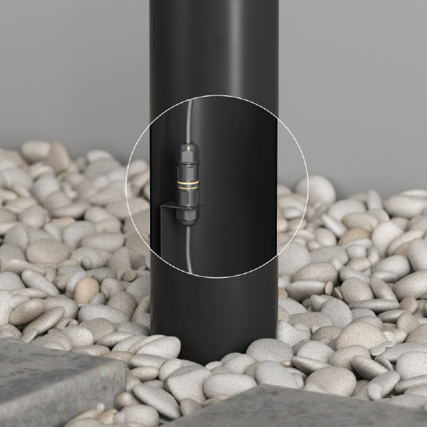 Уличный наземный светильник Nord DK9749-BK