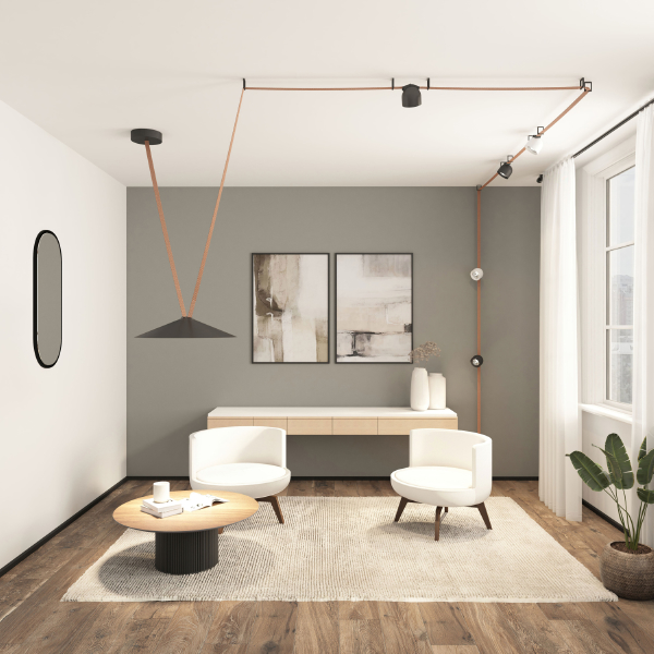 Трековый светильник Belty flow DK5668-BK