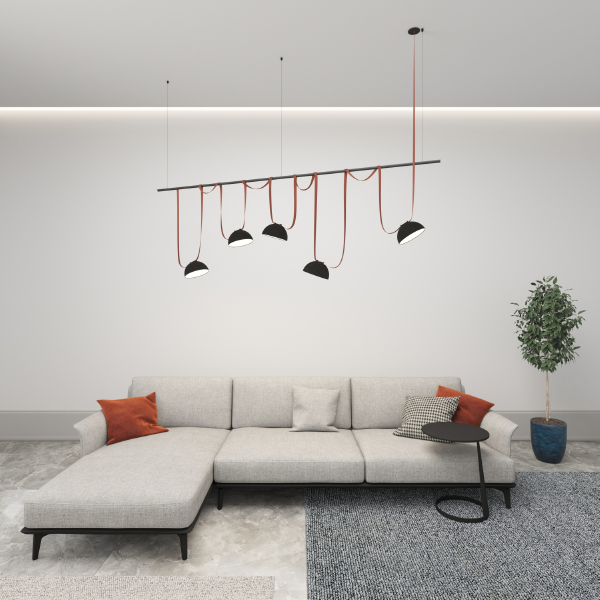 Трековый светильник Belty flow DK5660-BK