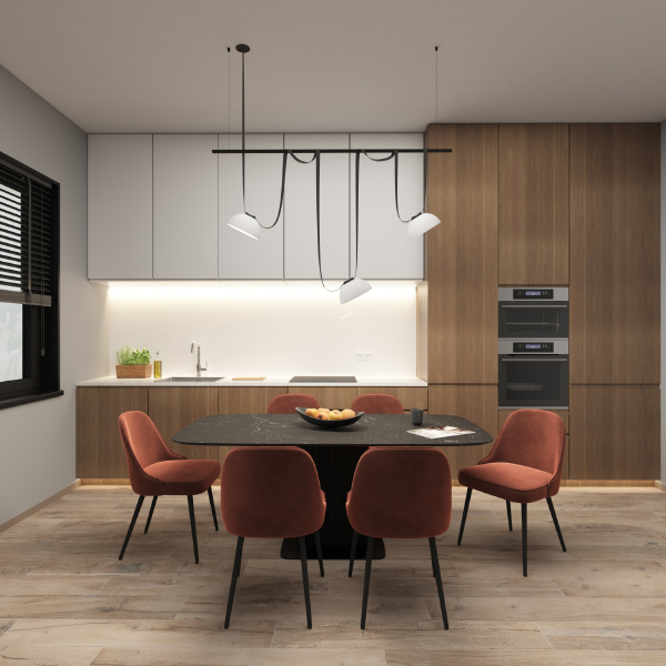 Трековый светильник Belty flow DK5660-WH+BK