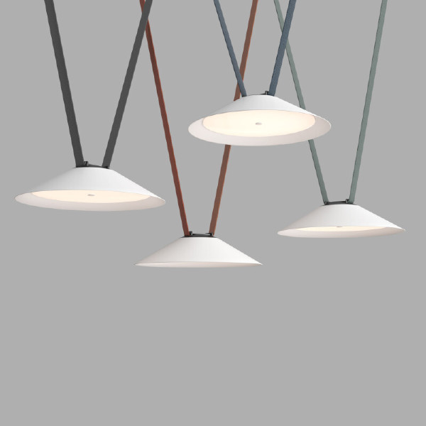 Трековый светильник Belty flow DK5664-WH+BK