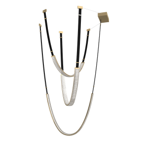 Светильник подвесной MD24083001 MD24083001-3A black/gold