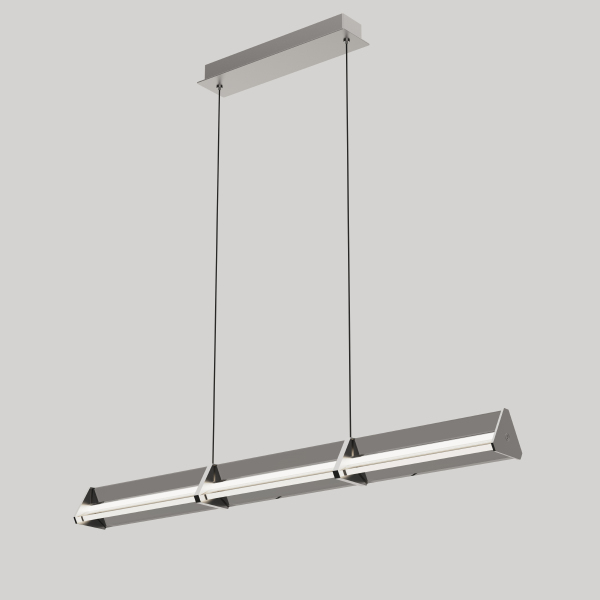 Светильник подвесной MD24001031 MD24001031-1A nickel/grey