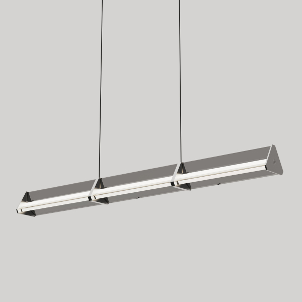 Светильник подвесной MD24001031 MD24001031-1A nickel/grey