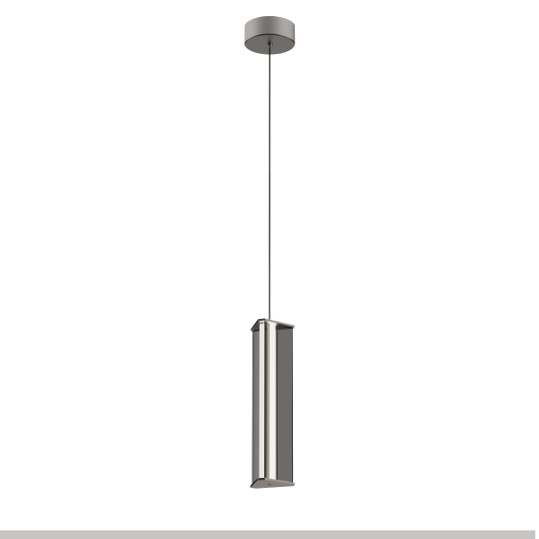 Светильник подвесной MD24001031 MD24001031-1B nickel/grey