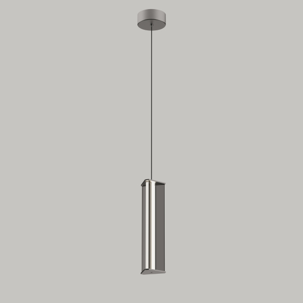 Светильник подвесной MD24001031 MD24001031-1B nickel/grey