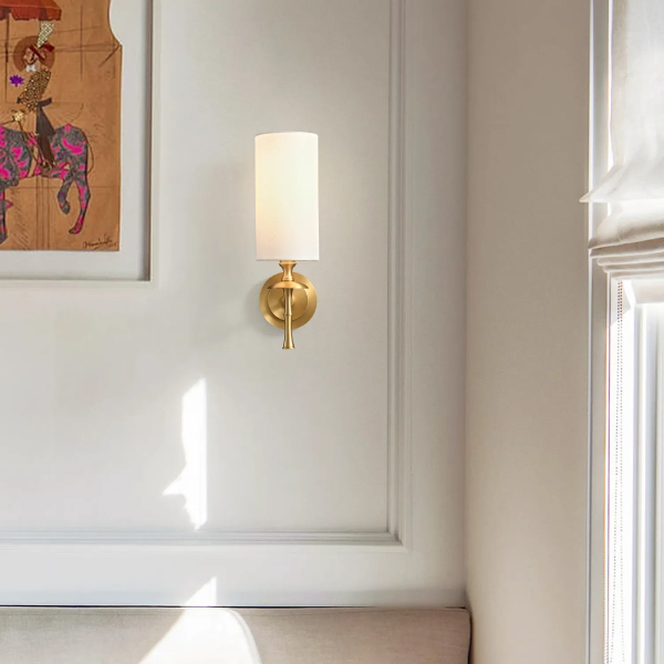 Настенное бра Wall lamp MT8865-1W brass