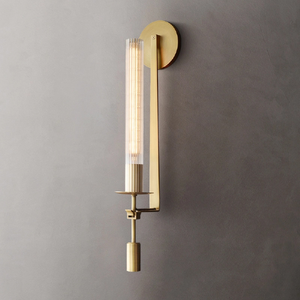 Настенное бра Wall lamp MT8615-1W antique brass