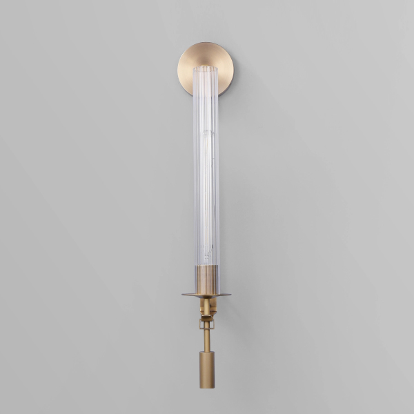 Настенное бра Wall lamp MT8615-1W antique brass