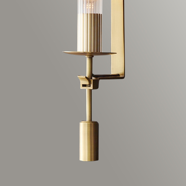 Настенное бра Wall lamp MT8615-1W antique brass