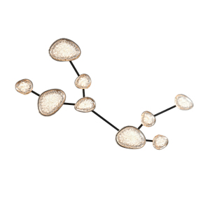 Настенный светильник MT9125 2309-Virgo matt black/french gold