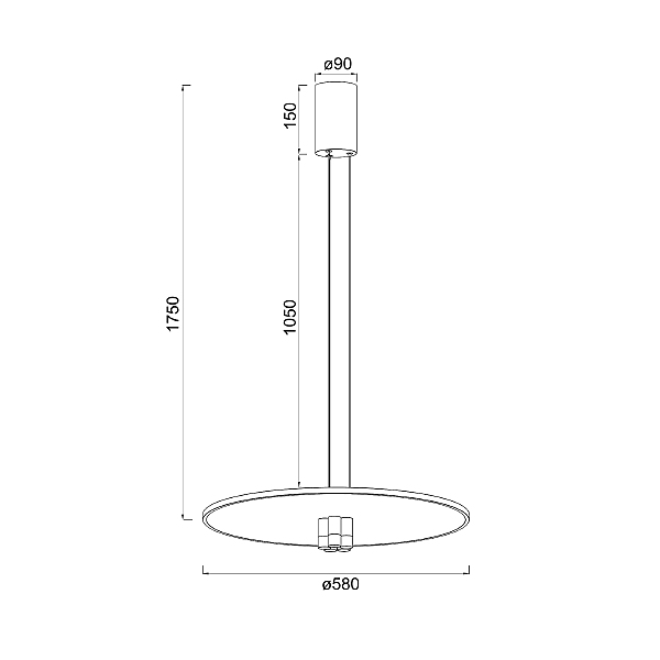 Светильник подвесной Nomada 8982