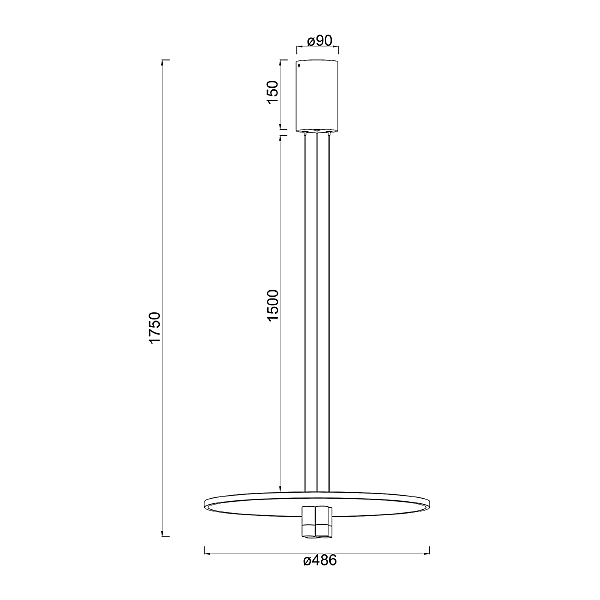 Светильник подвесной Nomada 8983