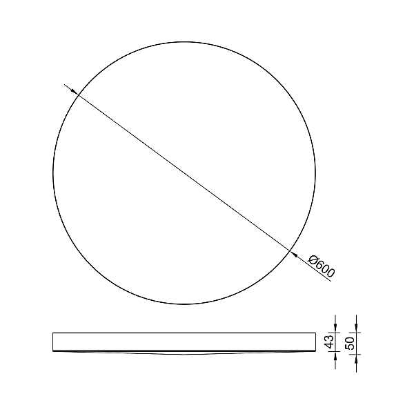 Светильник потолочный Turin 9022
